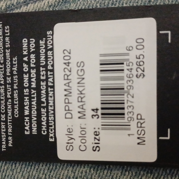 Hudson men's jeans (Zach skinny) - Picture 9 of 10